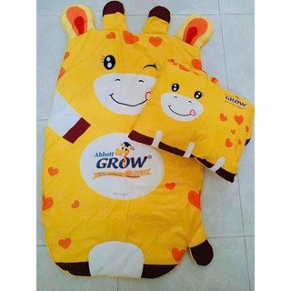 Thảm chăn grow kèm gối cho bé HKM