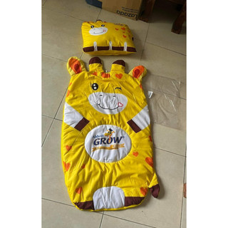 Thảm chăn grow kèm gối cho bé HKM