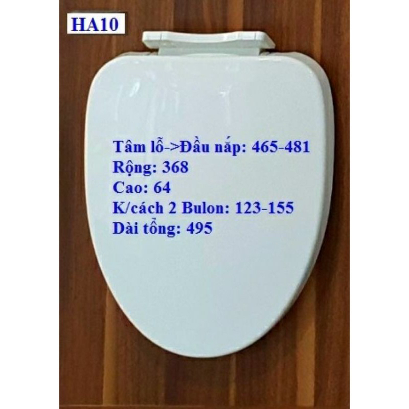 NẮP BỒN CẦU THAY THẾ MÃ INAX 504VAN, 504 VWN, các mã TOTO