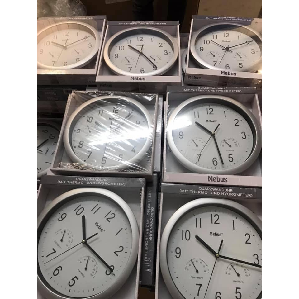 Đồng Hồ Treo Tường Mebus, Nhập Đức, Hàng Chính Hãng, Nghiennha_99