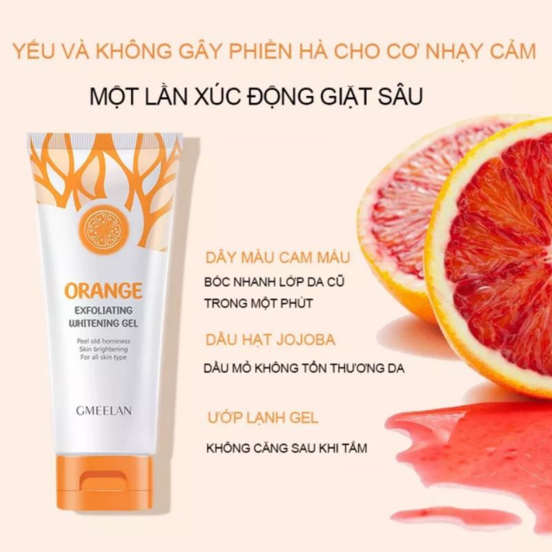 Tẩy tế bào chết GLUTA WHITENING GMEELAN 50g