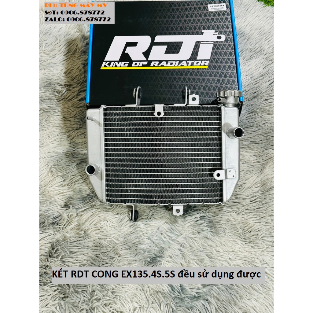 Két Nước Độ RDT Mẫu Cong Mới Nhất Hiện Nay cho EX135/150