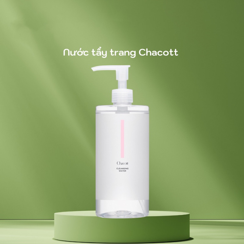 Nước Tẩy Trang CHACOTT mẫu mới nhất 2021 - 500ml [Hàng_Nhật]