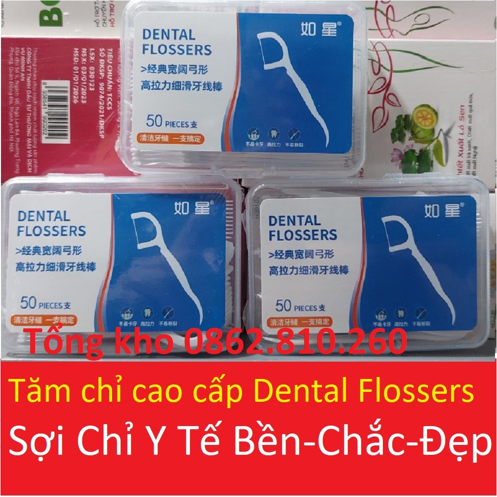 Tăm Chỉ Nha Khoa Oraltana Tăm Kẽ Răng Oral Tana, Xỉa Răng, Chăm Sóc Răng Lợi Hộp 100 Que. Anthaomoc