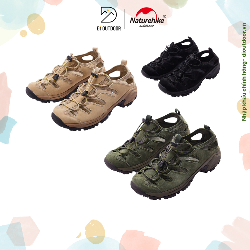 Giày Sandal Chống Trượt Naturehike CNH23SE004 Nhanh Khô Trekking Lội Suối