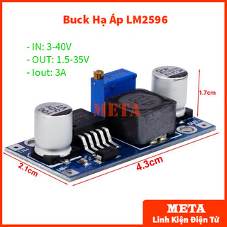 Mạch hạ áp lm2596 buck dc-dc 3a