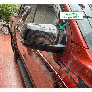 Ốp gương xe ford ranger, everest 2023