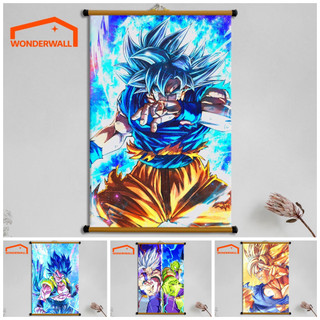 Poster vải treo tường decor - dragon ball - 7 viên ngọc rồng