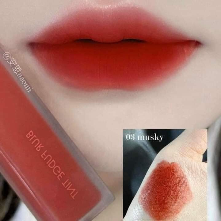 Son Kem Lì Mịn Môi Romand Blur Fudge Tint 5g màu 03 04