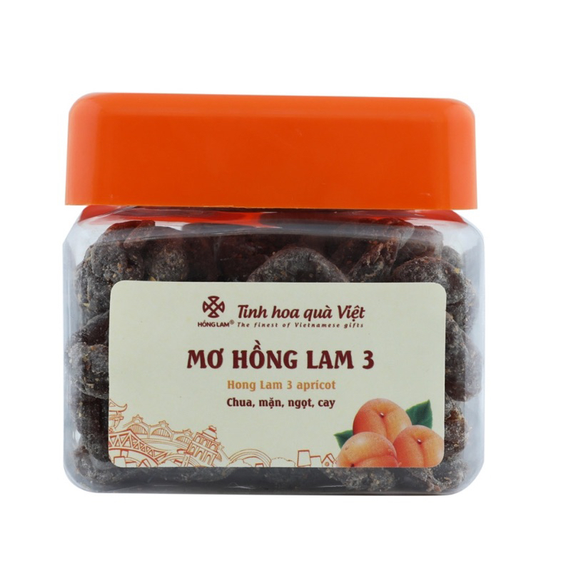 Ô Mai Mơ Hồng Lam 3- 300g- vị chua mặn ngọt cay