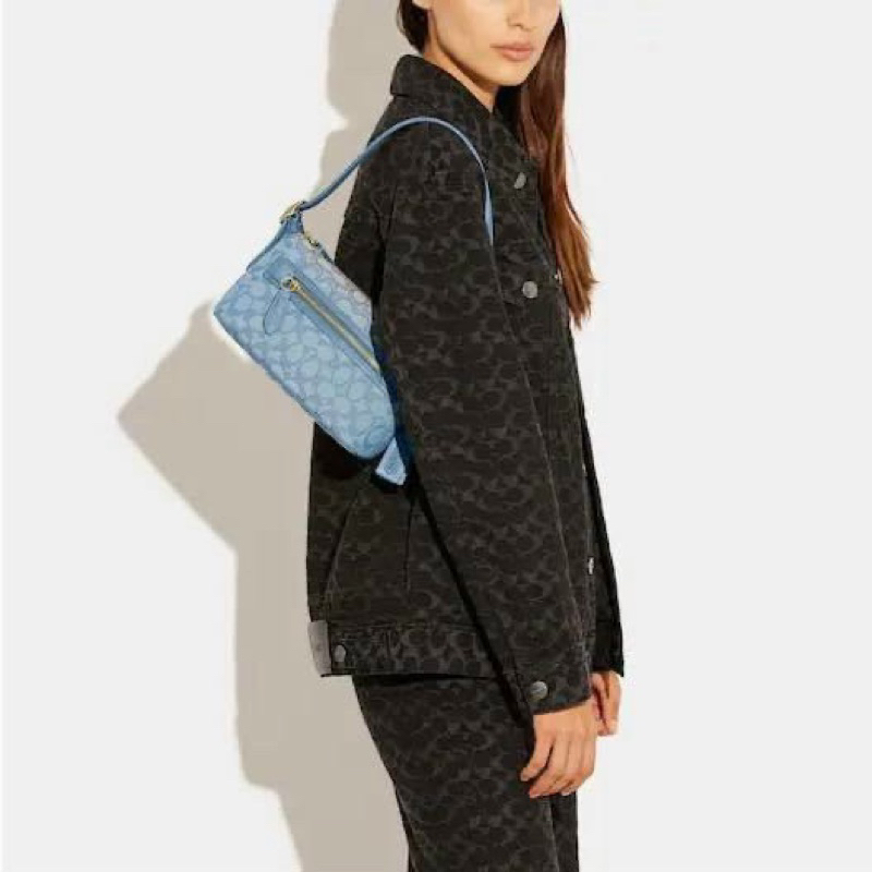 Túi Coach Demi bag Jacquard mẫu mới 2023