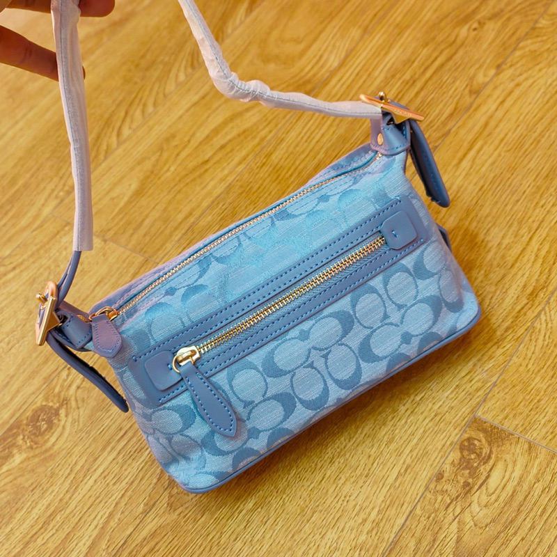 Túi Coach Demi bag Jacquard mẫu mới 2023
