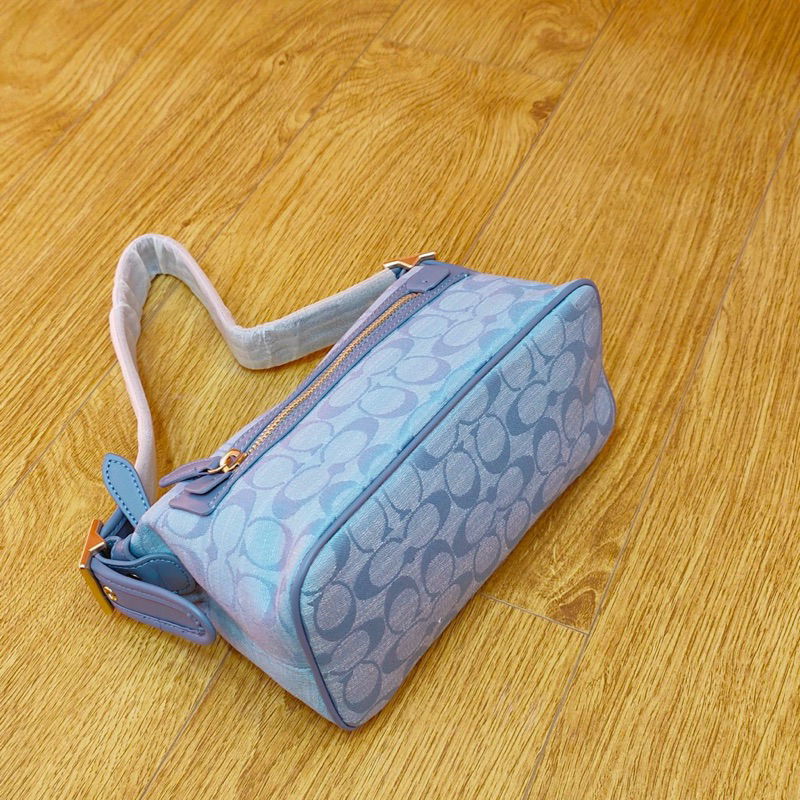 Túi Coach Demi bag Jacquard mẫu mới 2023