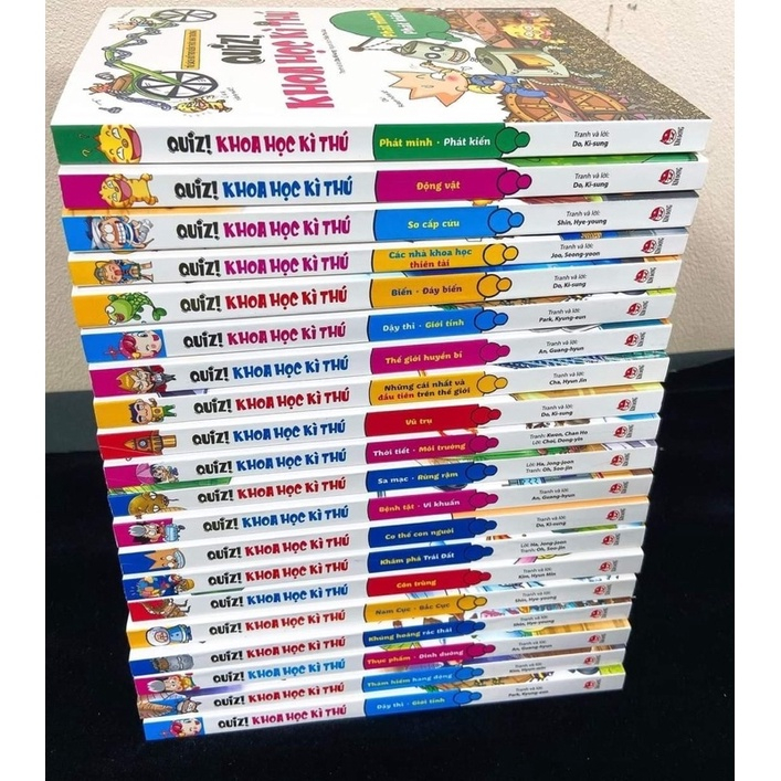 Sách Thiếu Nhi - Quiz! Khoa Học Kì Thú - NXB Kim Đồng