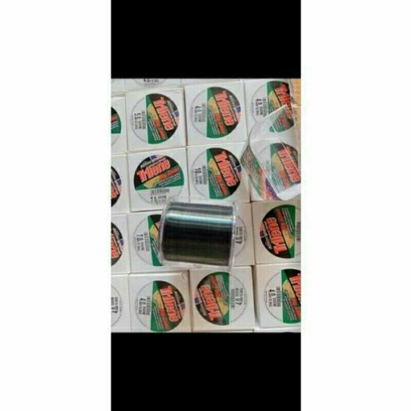 Cước câu cá TRILINE 500M cước mỹ xám khói tàng hình