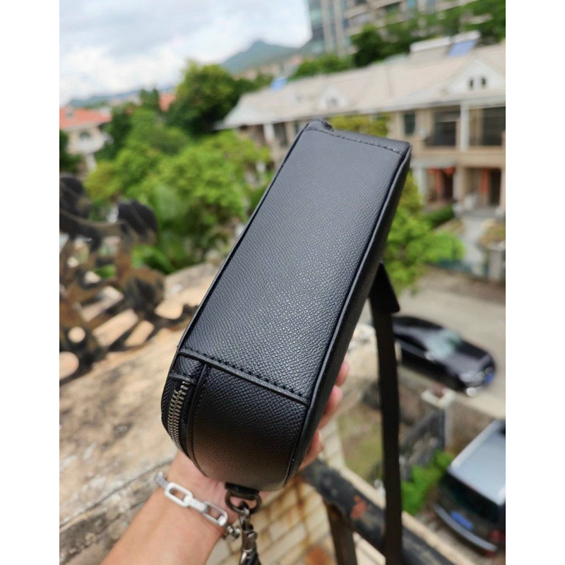 Túi Coach nam đeo chéo da thật Top Handle