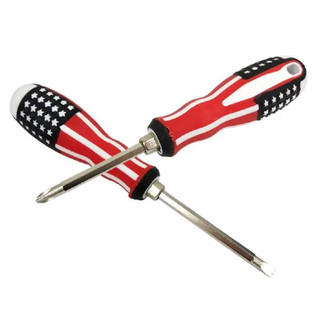 Tuốc nơ vít, tua vít 2 đầu cờ mỹ yelang đổi đầu bake +, dep - cao cấp 6x100mm, 6x150mm, 6x200mm