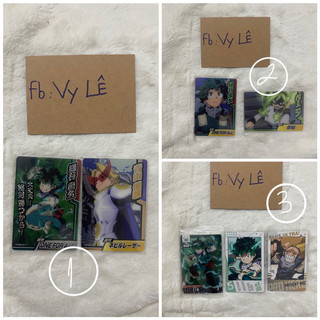 Card my hero academia chính hãng