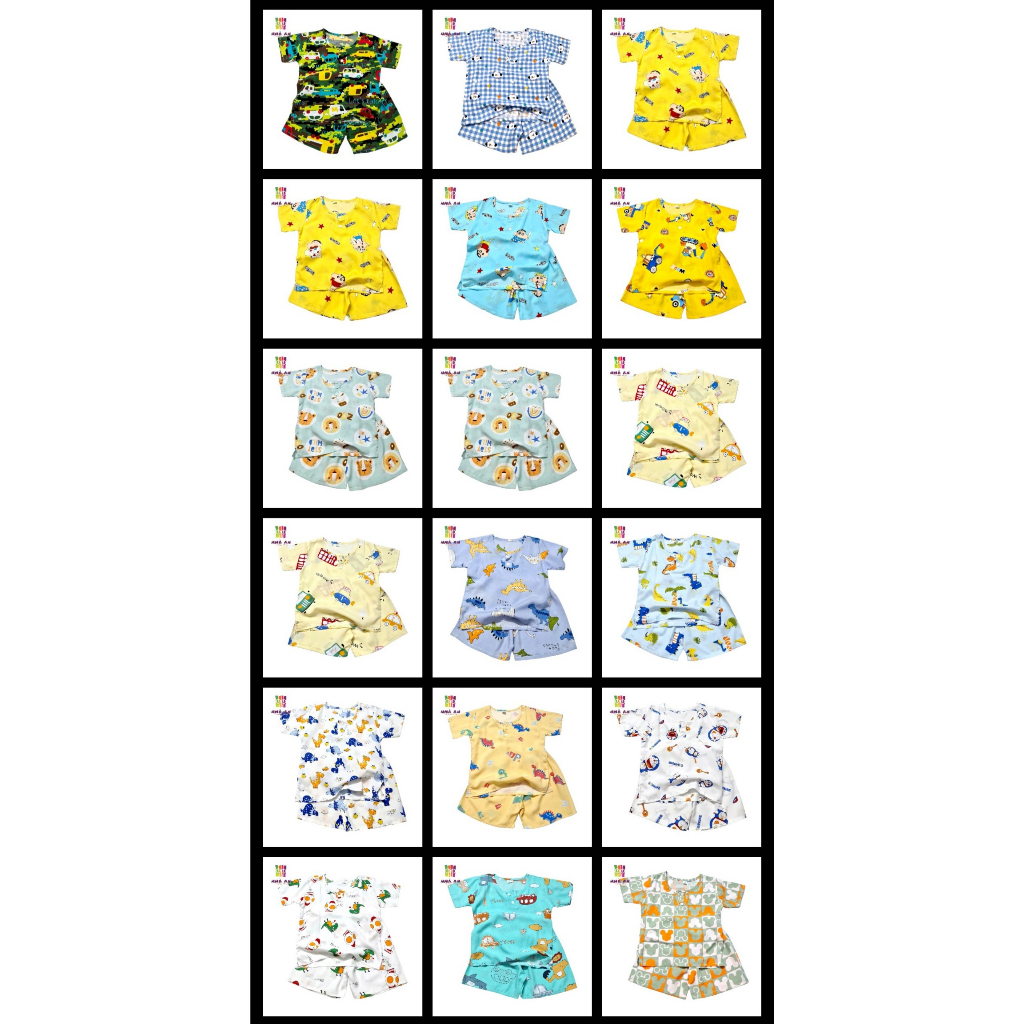 ĐỒ BỘ BÉ TRAI/ BỘ TOLE LANH SIÊU MÁT TAY NGẮN CHO BÉ TRAI - NHÀ AN