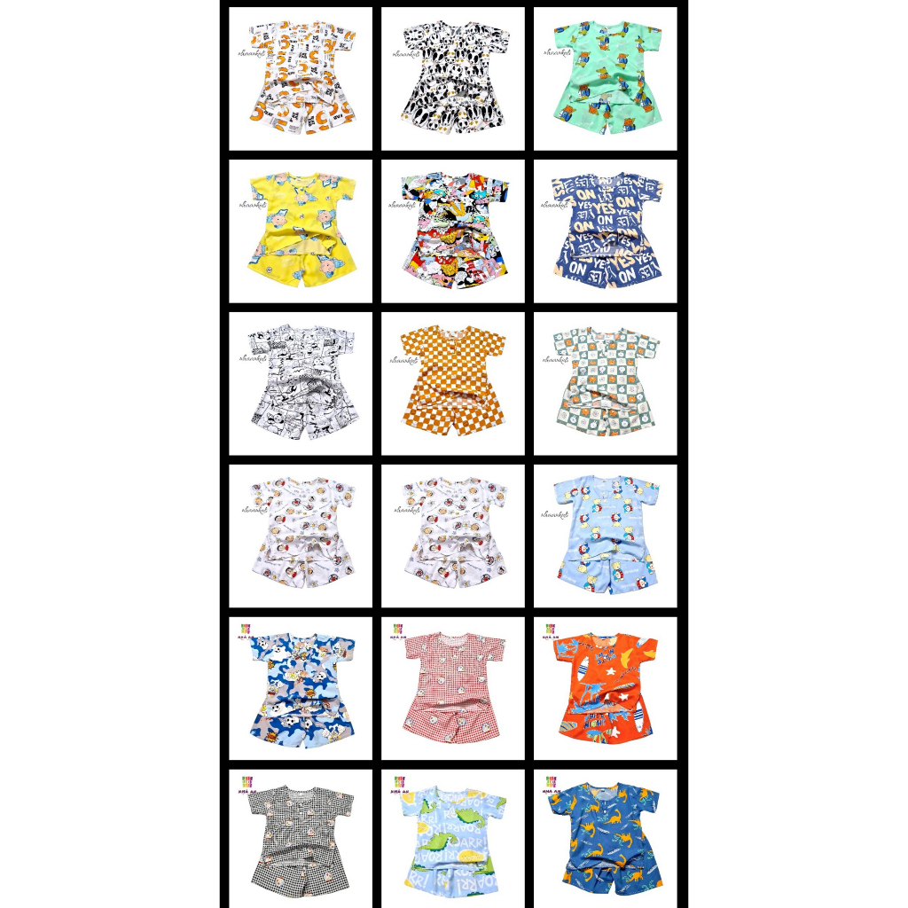 ĐỒ BỘ BÉ TRAI/ BỘ TOLE LANH SIÊU MÁT TAY NGẮN CHO BÉ TRAI - NHÀ AN