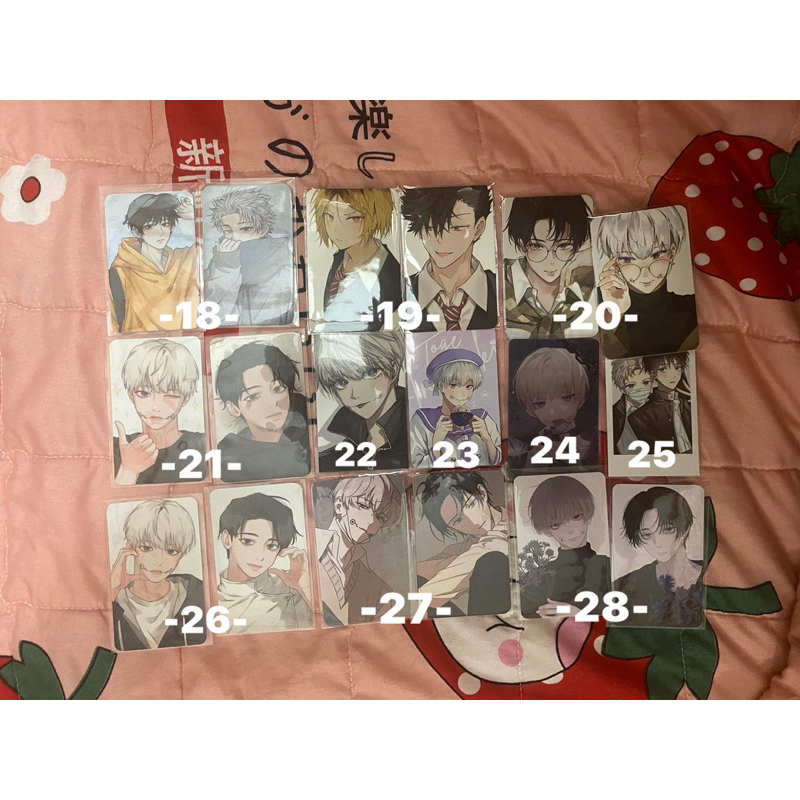 Card bo góc/Goods off Yuta Toge Jujutsu kaisen