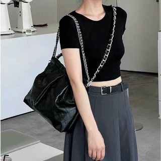 𝒏𝒉𝒚𝒎𝒃𝒂𝒈𝒏𝒘𝒂𝒍𝒍𝒆𝒕👜 Túi hobo shopping da nhăn 2 size