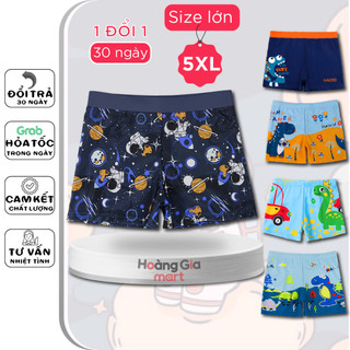 Đồ bơi bé trai size đại, quần bơi trẻ em cỡ lớn, co giãn 4 chiều thoáng mát, có dây rút điều chỉnh lưng quần, mã S15-6