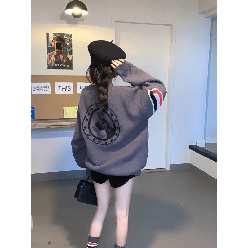 Set áo Sweater in hình + Vớ