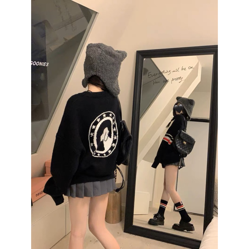 Set áo Sweater in hình + Vớ