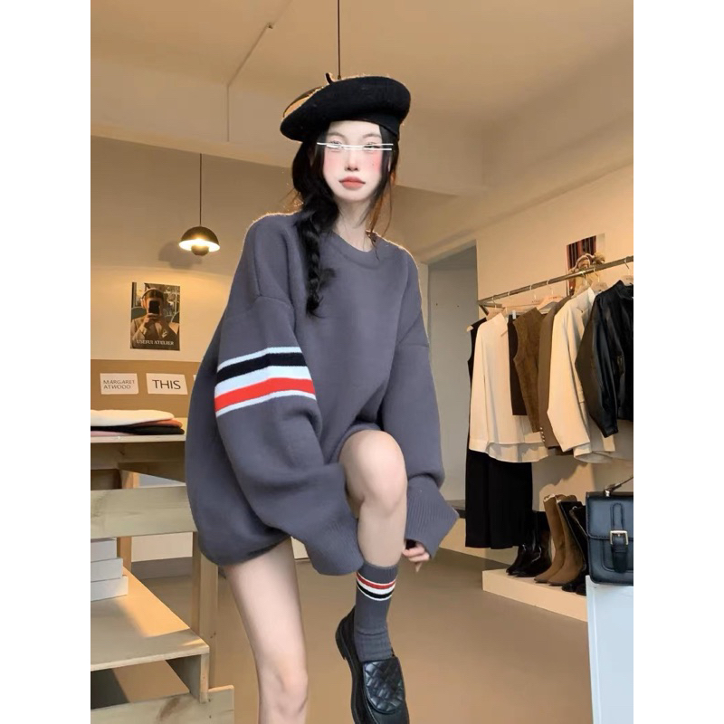 Set áo Sweater in hình + Vớ