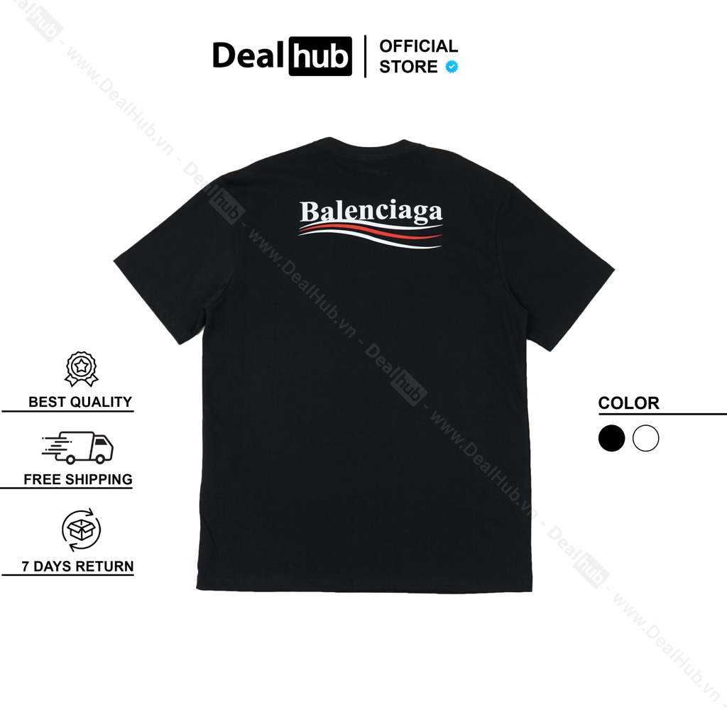 Áo thun Bale.nciaga Wave BALEN001-002
