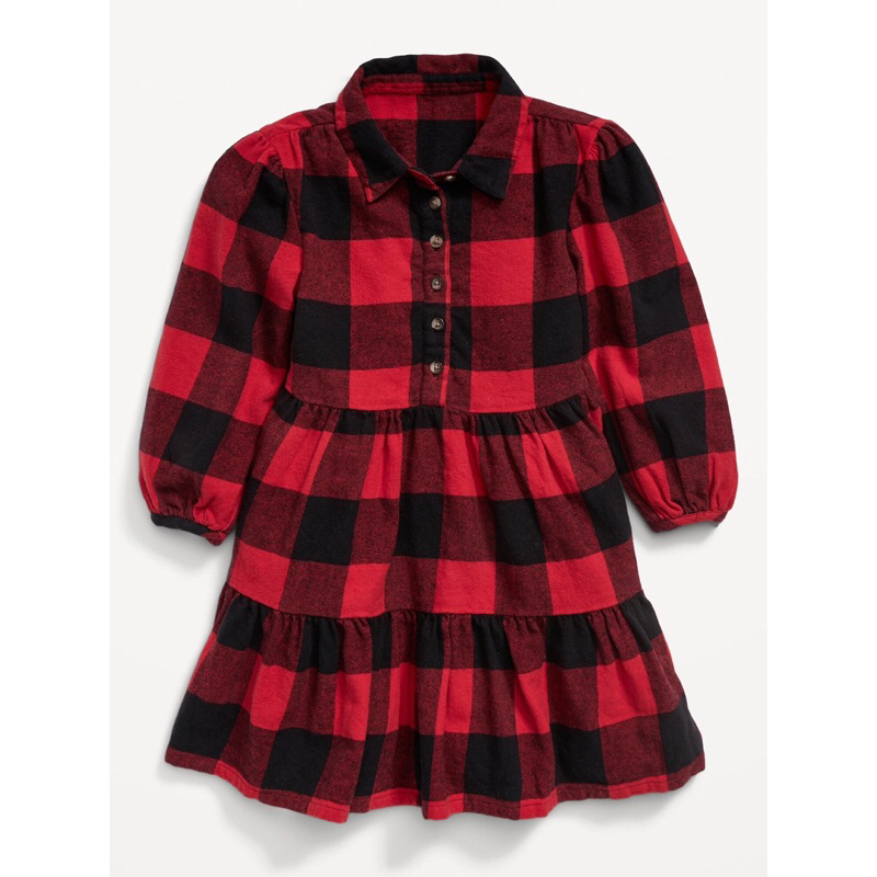 Váy dài tay Old Navy cực xinh nhiều màu sắc cho bé gái