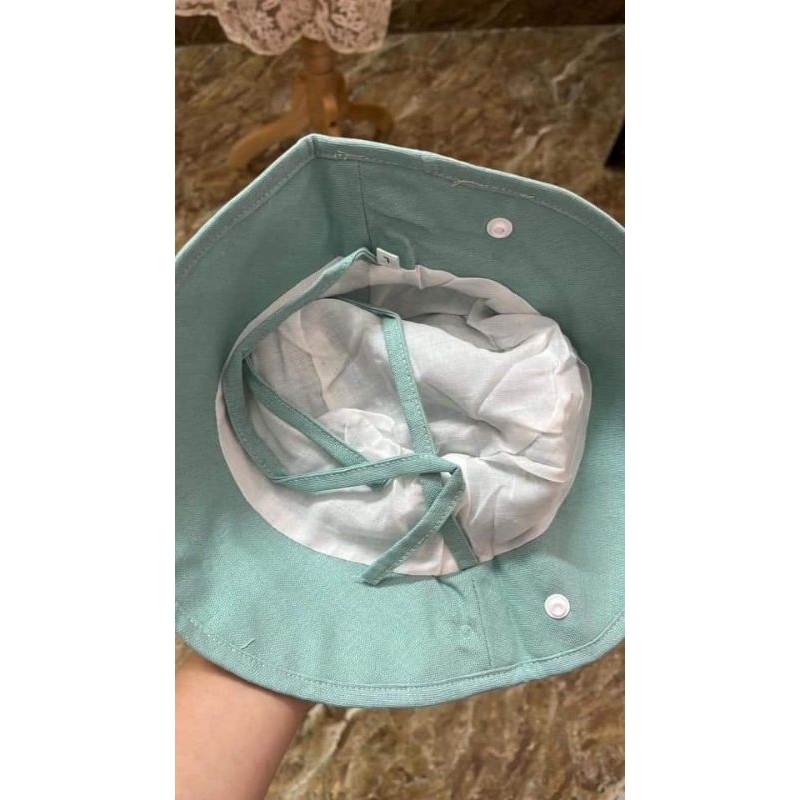 Mũ vành Bucket cho bé đi học mẫu giáo