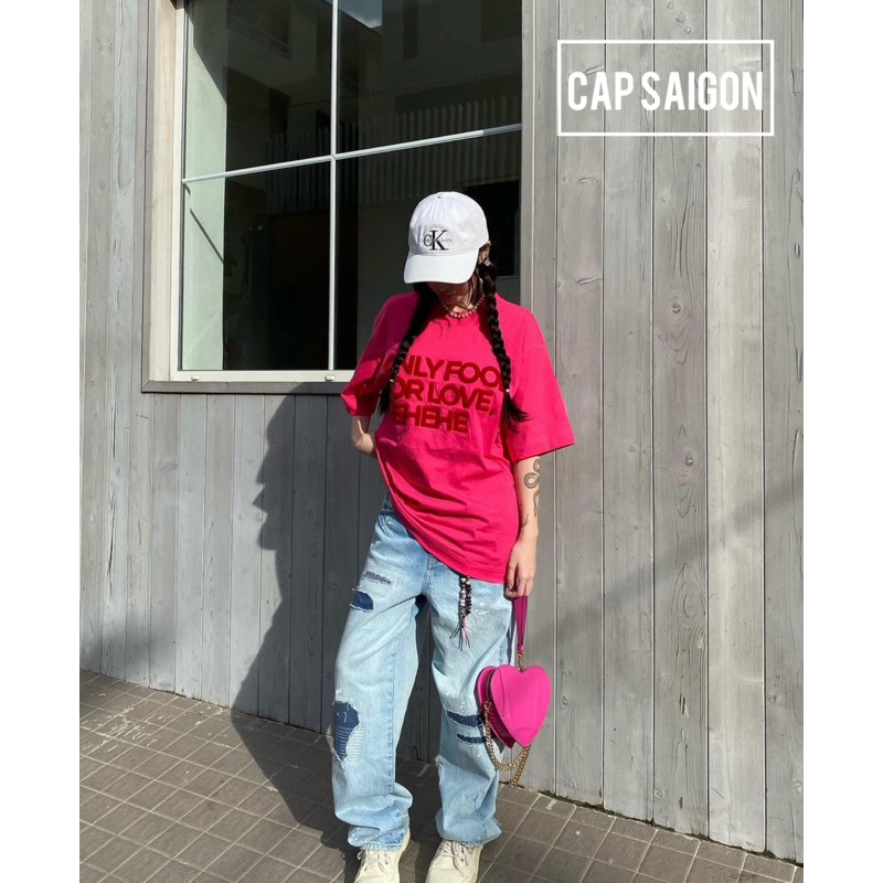 Nón lưỡi trai kaki CAPSAIGON thêu C.K phong cách mới 2023 cho nam nữ