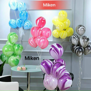 Bóng vân mây sơn thuỷ size 10” trang trí sinh nhật, phụ kiện bóng sinh nhật