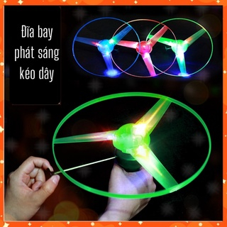 Đĩa bay UFO phát sáng, đồ chơi ngoài trời sôi động cho bé