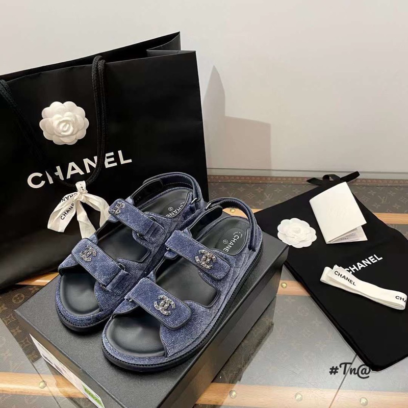 Sandal Chaa Neo Denim Phiên Bản Mới Full Size 35-39  -  By Anh Dinh Phuong