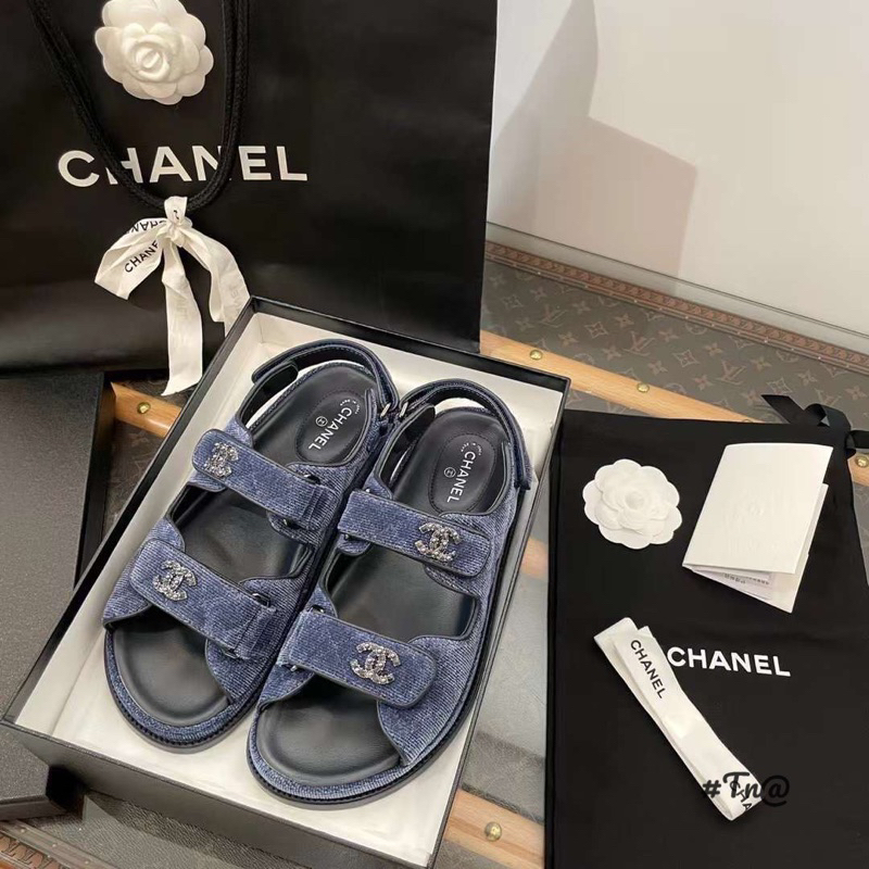 Sandal Chaa Neo Denim Phiên Bản Mới Full Size 35-39  -  By Anh Dinh Phuong