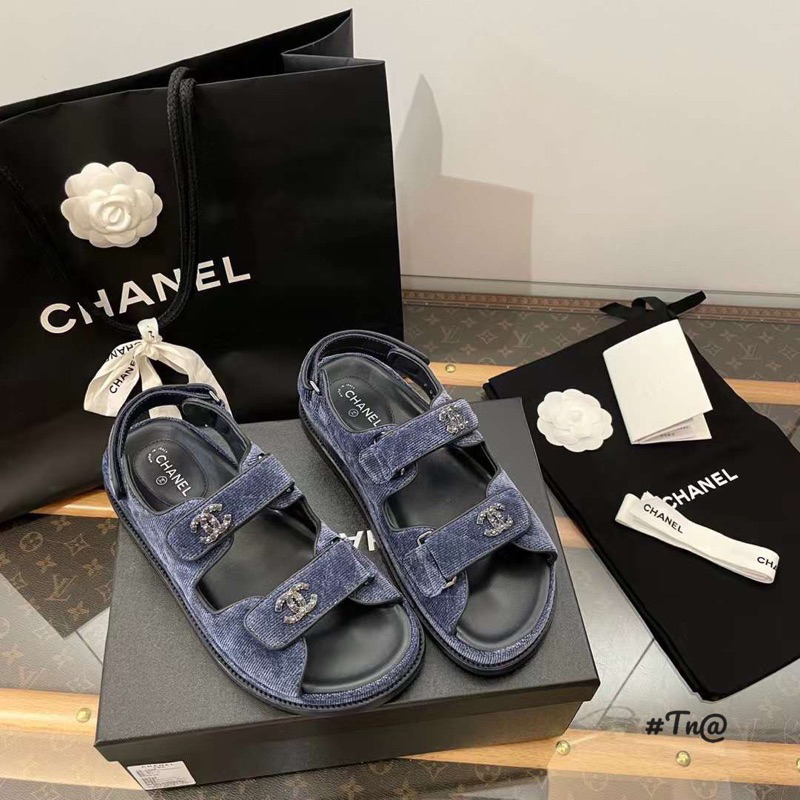 Sandal Chaa Neo Denim Phiên Bản Mới Full Size 35-39  -  By Anh Dinh Phuong