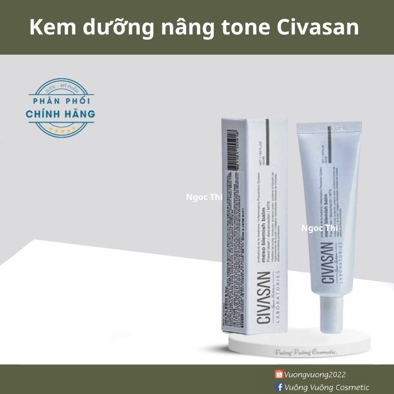Kem dưỡng Civasan Meso Blemish Balm hồi phục tạo lớp nền siêu đẹp