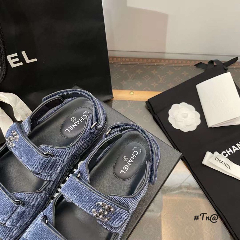 Sandal Chaa Neo Denim Phiên Bản Mới Full Size 35-39  -  By Anh Dinh Phuong