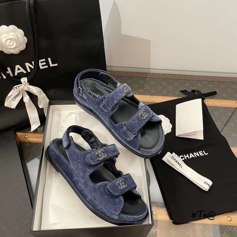 Sandal Chaa Neo Denim Phiên Bản Mới Full Size 35-39  -  By Anh Dinh Phuong