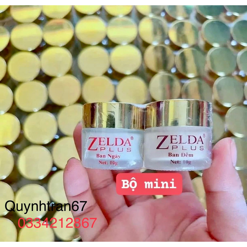 Kem face ngày+đêm nám sạm tàn nhang ZELDA PLUS mẫu mới chính hãng 10g