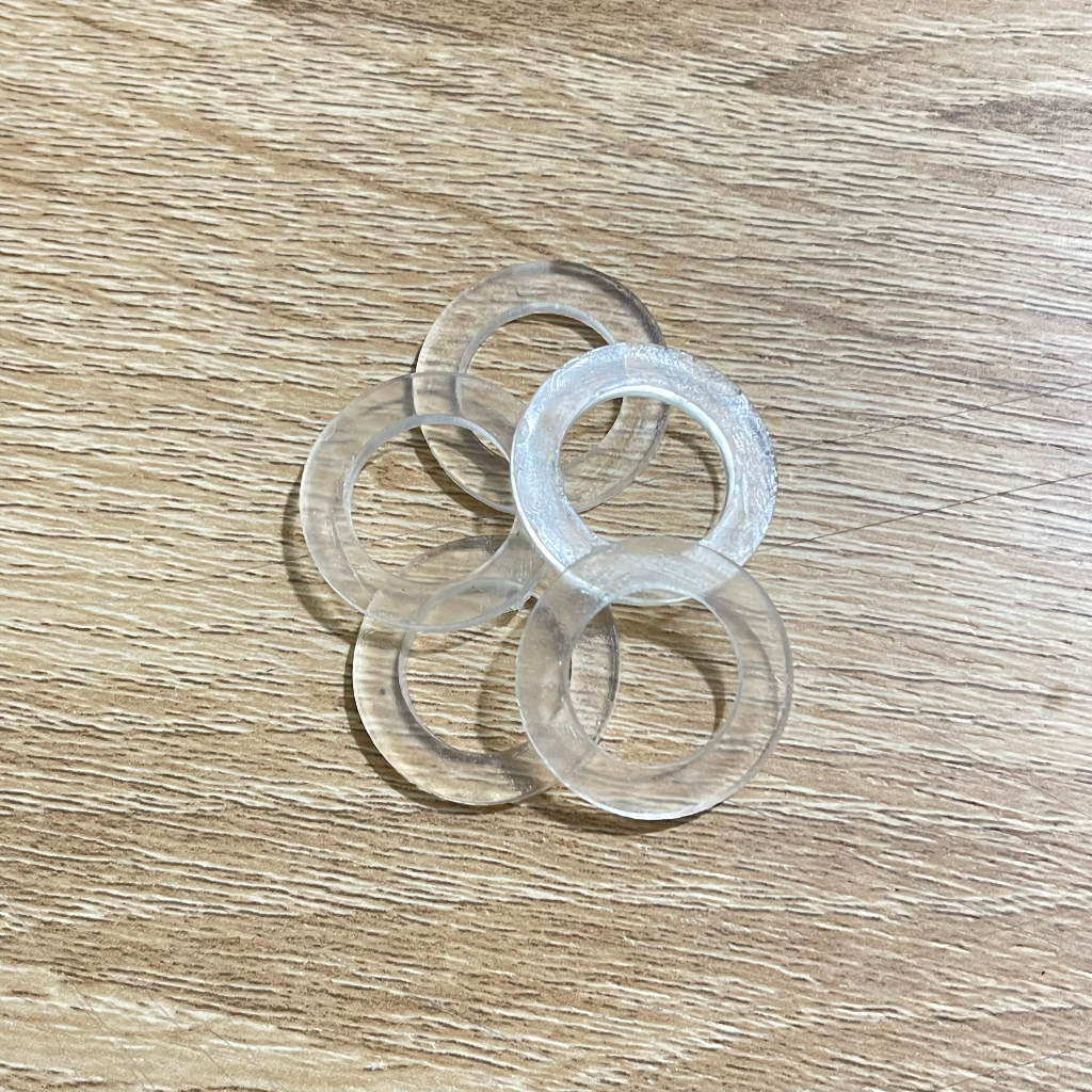 1 Ron cao su chống rò rỉ nước cho nắp đậy van xả nước quạt hơi nước