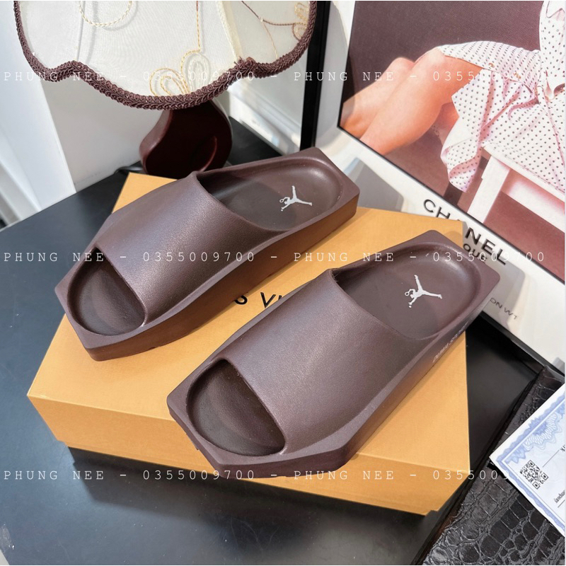 Dép quai ngang đúc Jordan Hex hoot mới 2023 full sz nam nữ