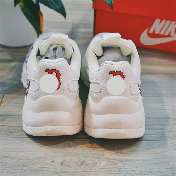 Giày MLB Boston Sneaker , Giày MLB NY Đen độn đế 6cm hack chiều cao nam nữ cao cấp full box + bill