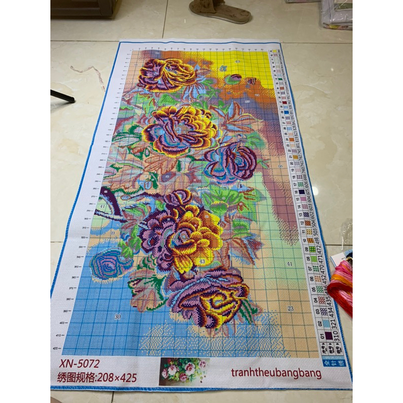 Tranh thêu 60*110CM 11CT