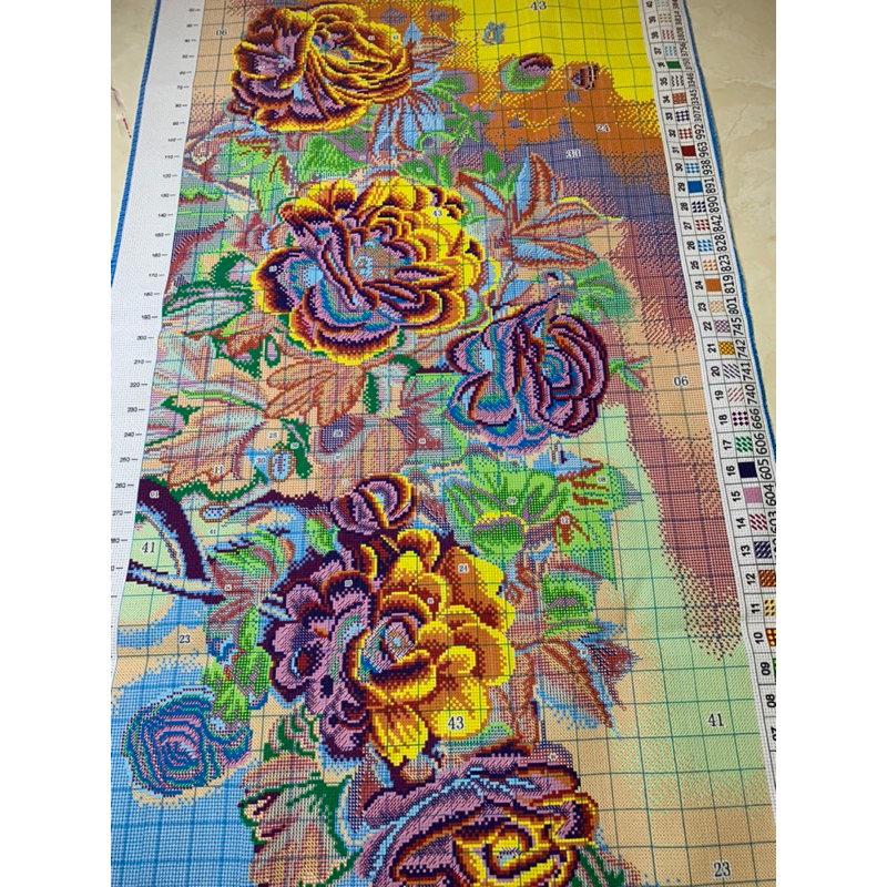 Tranh thêu 60*110CM 11CT