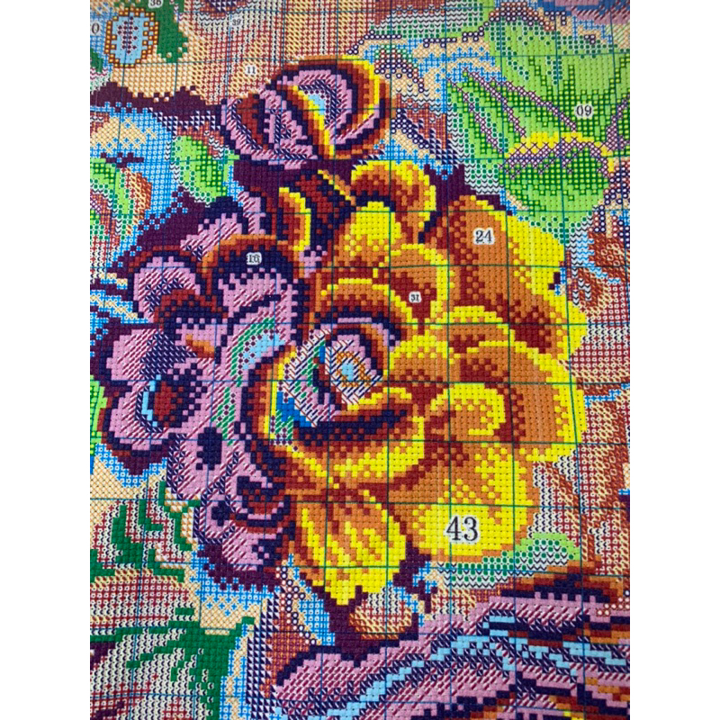 Tranh thêu 60*110CM 11CT