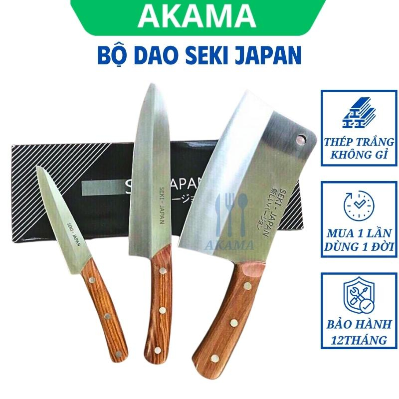 Dao chặt xương Seki Japan, chuẩn dao Nhật Bản, bộ dao thái gọt nhà bếp cao cấp